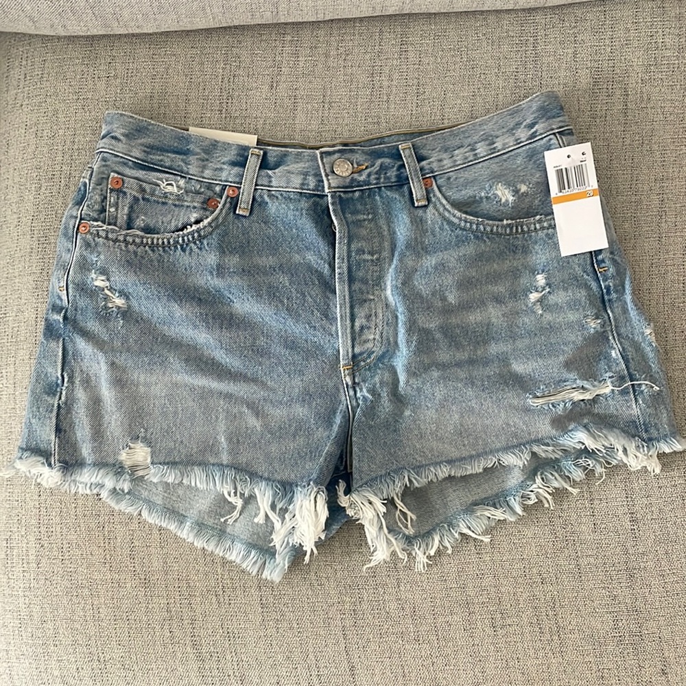 Agolde denim cutoff shorts size 29 - BRAND NEW NEVER WORN